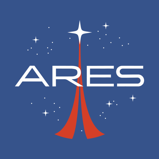 Disover Project ARES Mission Patch - Ares - T-Shirt