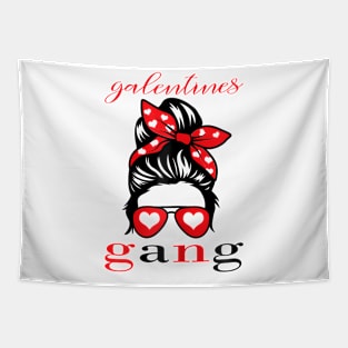 2023 galentines gang valentines day sunglasses girl Tapestry