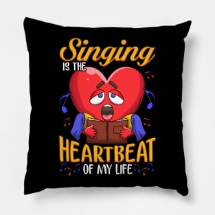 Singing The Heartbeat Of My Life| Chorus Teacher Gift Choir Pillow