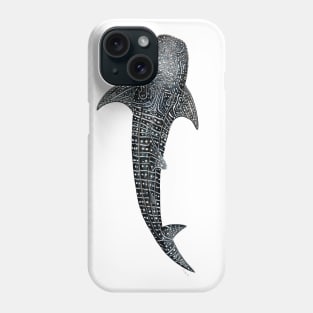 Whale shark Rhincodon typus Phone Case