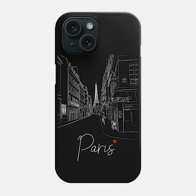 Paris Phone Case by MBNEWS