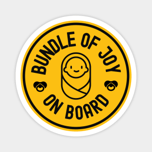 Baby On Board Bundle Of Joy Bumper Magnet