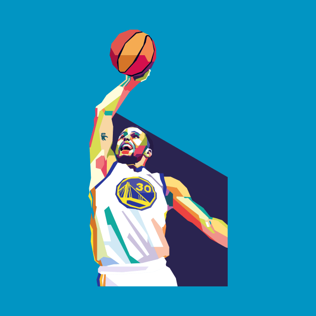 Stephen Curry Dunk by Creativedy Stuff