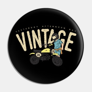 Kids motorcycle Pin