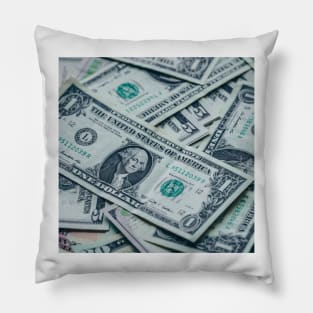 Money Background Pillow