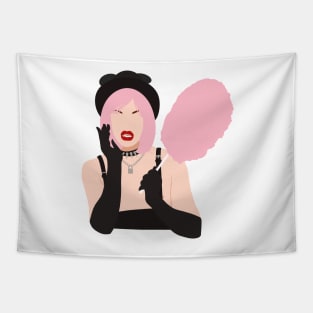 Yungblud Cotton Candy Minimalist Tapestry