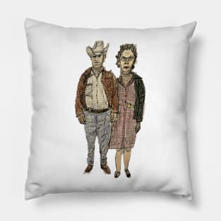 American couple Pillow