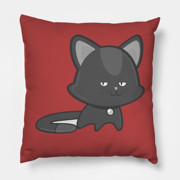 Cool Cat Pillow by eufritz