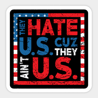 HATE US Proud Houston Baseball Fan Sticker for Sale by 1997vlog