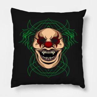 monster clown design gifts Pillow