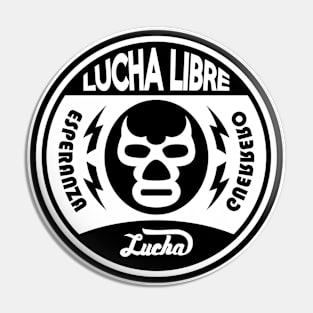 LUCHA LOGO#10mono Pin