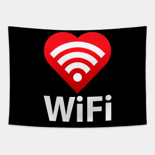 Wifi Love Tapestry