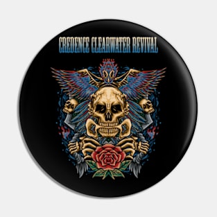 CREDENCE CLEARWATER BAND Pin