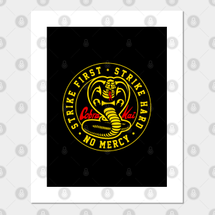 Cobra Kai Posters And Art Prints Teepublic Uk