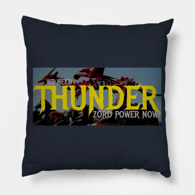 Power Rangers - Thunder Zord Power Pillow by OfficeBros