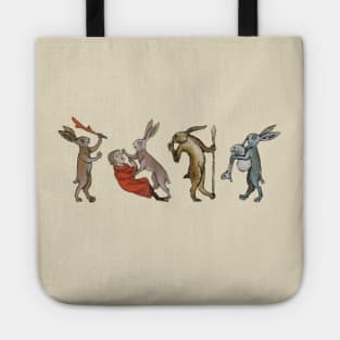 Medieval Rabbit Street Gang Tote