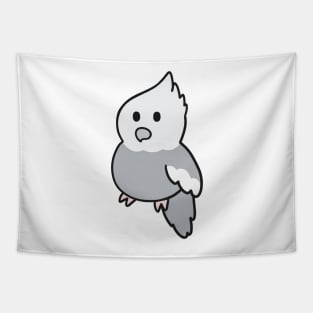 Cute Whiteface Cockatiel Tapestry