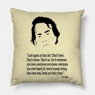 Carl Sagan Pillow