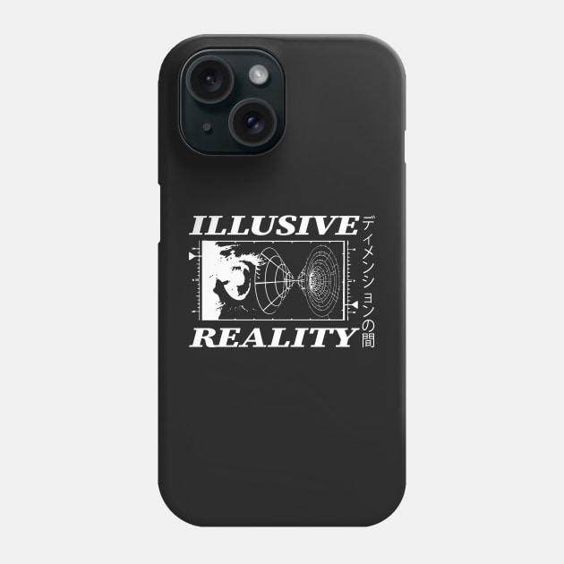 ILLUSIVE REALITY Phone Case by TextGraphicsUSA