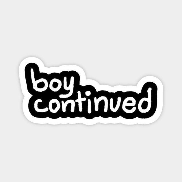 boy continued Magnet by Randiriel