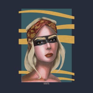 masked girl T-Shirt