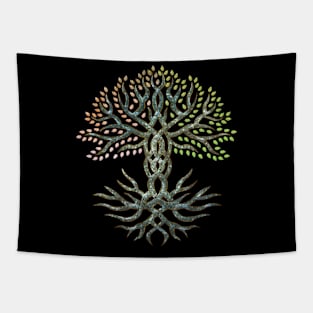 The celtic living tree Tapestry