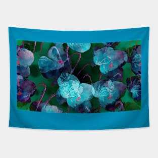 Blue Poppies Tapestry