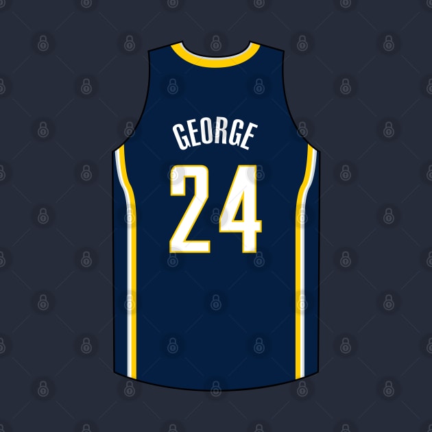 Paul George Indiana Jersey Qiangy by qiangdade