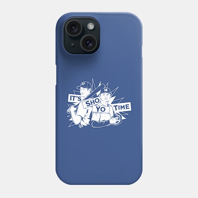 Shohei Ohtani & Yoshinobu Yamamoto It's Sho-Yo Time Phone Case by KraemerShop