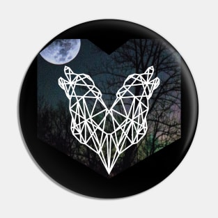 Love Wolves Remix Pin