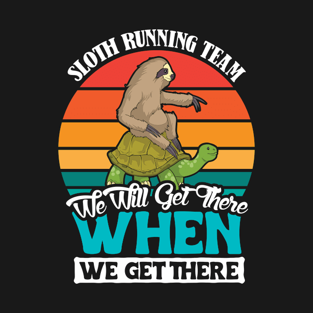 Funny Sloth Running Turtle Ride by dilger
