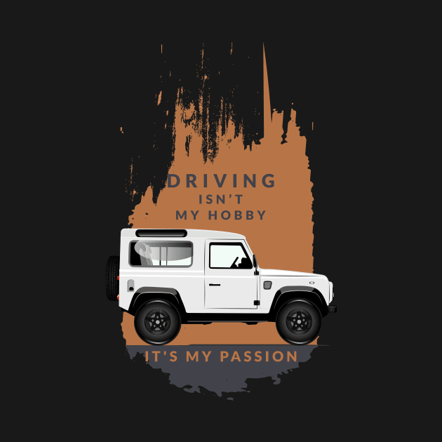 Jeep Lovers 4x4 Rover T-Shirt by mrsticky