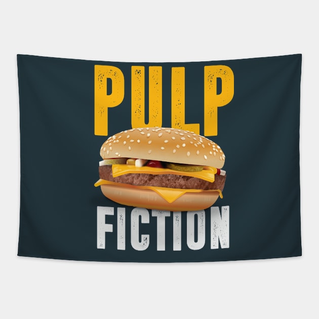 Pulp Fiction - Alternative Movie Poster Tapestry by MoviePosterBoy