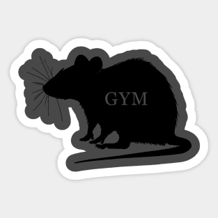 Gym Rats, Gymrats Sticker for Sale by Naked-Alien