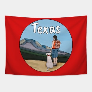 Hiking Texas Tapestry