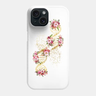 DNA double helix Phone Case