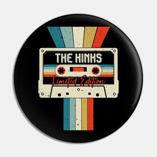 Graphic The Kinks Proud Name Cassette Tape Vintage Birthday Gifts Pin