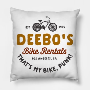 EST 1995 Deebos Bike Rentals Pillow