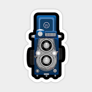 Vintage camera  vector #3 Magnet