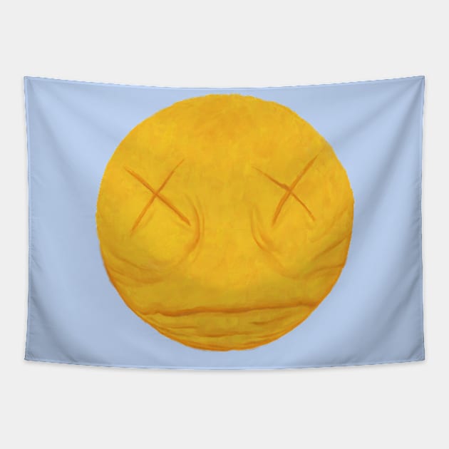 Dead Emoji Tapestry by dropthedrawings