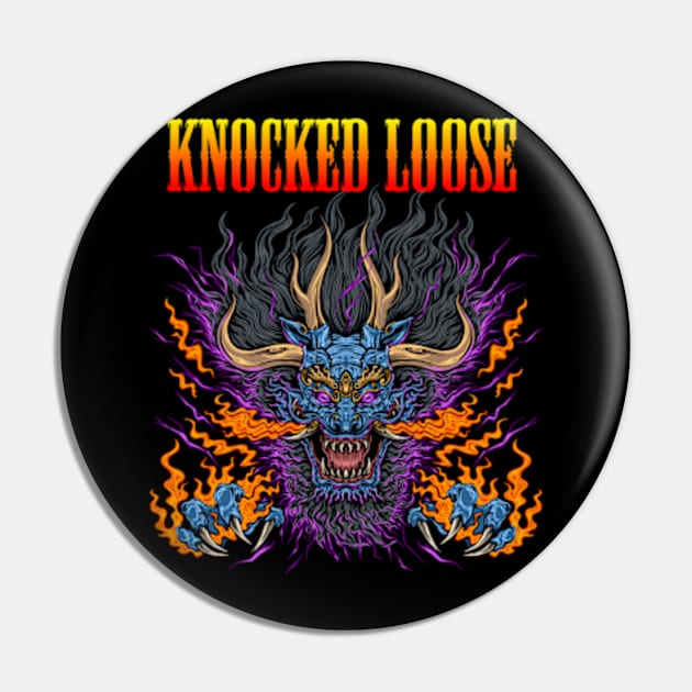 KNOCKED LOOSE MERCH VTG Pin by alyssaartco