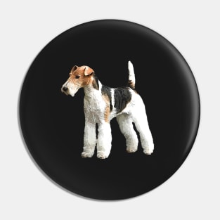 Wire Fox Terrier Pin