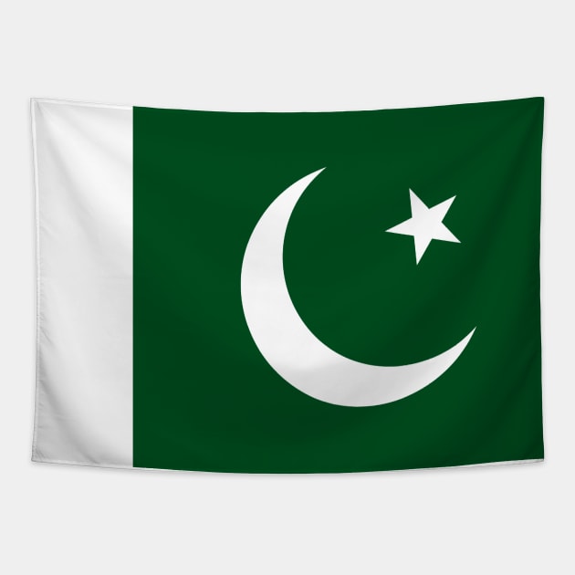 Pakistan Tapestry by Wickedcartoons