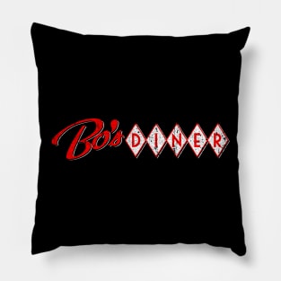 Bo's Diner (Baby Driver) Pillow