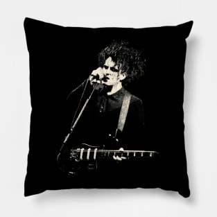 Retro design Robert Smith Pillow