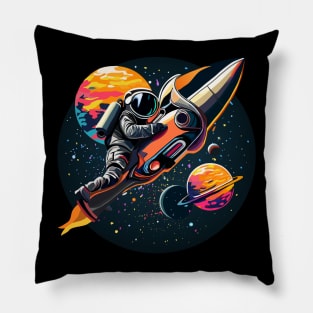 Galaxy Traveler Pillow