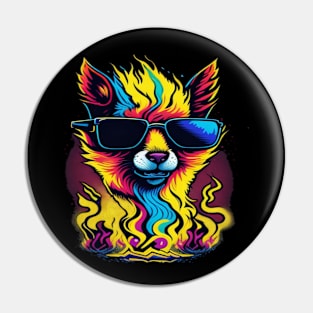 cool lama Pin