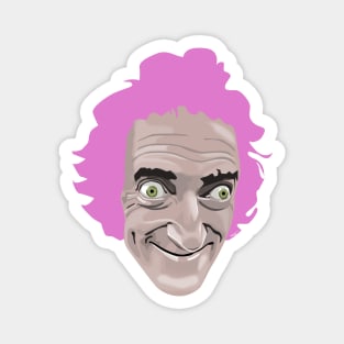 Marty with pink hair Magnet