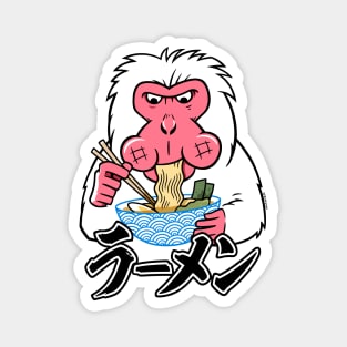 Snow Monkey Ramen Magnet