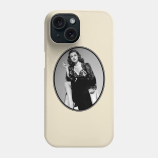 Joan Bennett: Dark Seduction Phone Case